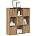 Libreria Rovere Artigianale 89x24x101,5 Cm In Legno Multistrato - Foto miniatura 1