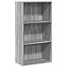 Libreria Grigio Sonoma 60x30x114 Cm In Legno Multistrato - Foto miniatura 2
