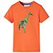Maglietta per Bambini Arancione Brillante 140 - Foto miniatura 1