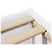 Giroletto senza Materasso Bianco 90x200 cm Legno Massello Pino - Foto miniatura 9