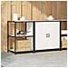 Set di Stoccaggio per Cucina 2 pcs Bianco 150 x 50 x 92 cm - Foto miniatura 4