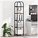 Libreria Grigio sonoma 40 x 30 x 183 cm Legno multistrato - Foto miniatura 2