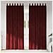 Tende con tende 2 pcs Rosso vino 140 x 245 cm Velluto - Foto miniatura 2