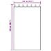Tende con tende 2 pcs Rosso vino 140 x 245 cm Velluto - Foto miniatura 7