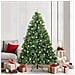 Albero di Natale artificiale con 300 LED Verde 210 cm PE e PVC - Foto miniatura 2