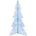 Albero di Natale con 240 LED Blu 180 cm Acrilico - Foto miniatura 2