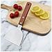 Spatola Per Hamburger In Acciaio Inossidabile Con Manico In Legno - Ideale Per Piastra E Barbecue  L - Foto miniatura 6