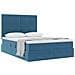 Letto con contenitore e materasso Blu Scuro 140 x 190 cm - Foto miniatura 3