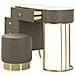 Consolle Trucco Vkh20-grigio-legno-120x40x75 Cm - Foto miniatura 3