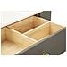 Consolle Trucco Vkh20-grigio-legno-120x40x75 Cm - Foto miniatura 8