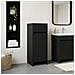 Mobile da Bagno Rovere Nero 35 x 36,5 x 85 cm - Foto miniatura 7