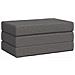 Divano Letto Pieghevole 80 x 67 x 45 cm Grigio Chiaro - Foto miniatura 3