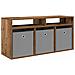 Lowboard con cassetto Legno vecchio 102 x 32 x 48,5 cm - Foto miniatura 1