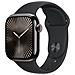 Watch Series 10 Serie 10 GPS + Cellular 42mm Cassa in Titanio color Ardesia con Nero Sport Band - M /L - Foto miniatura 1