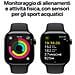 Watch Series 10 Serie 10 GPS + Cellular 42mm Cassa in Titanio color Ardesia con Nero Sport Band - M /L - Foto miniatura 8