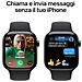 Watch Series 10 Serie 10 GPS + Cellular 42mm Cassa in Titanio color Ardesia con Nero Sport Band - M /L - Foto miniatura 9