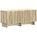 Mobile TV LED a 5 pezzi Rovere Sonoma Legno ingegnerizzato - Foto miniatura 3