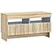 Mobile TV LED a 5 pezzi Rovere Sonoma Legno ingegnerizzato - Foto miniatura 7