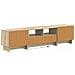 Mobile TV LED a 5 pezzi Rovere Sonoma Legno ingegnerizzato - Foto miniatura 9