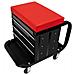 580526 Sgabello Officina Portautensili Con Ruote - Foto miniatura 1