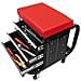 580526 Sgabello Officina Portautensili Con Ruote - Foto miniatura 3
