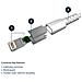 Cavo USB a Lightning da 1m - Conforme Apple MFi - Bianco - Fibre DuPont Kevlar - Foto miniatura 5