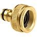Attacco Universale Con Filettatura Interna Ottone G3 / 4 ""- G1"" - Foto miniatura 1