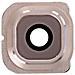 Camera Lens Supporto Posteriore Per Samsung Galaxy S6 Oro - Foto miniatura 1