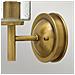 Applique 1 Luce Ottone, E27 - Foto miniatura 4