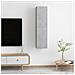 Mobili TV 2pz Grigio Cemento 30,5x30x60 cm Legno Multistrato - Foto miniatura 5