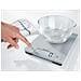Bilancia da Cucina Digitale Page Aqua Proof Portata Max 10 Kg Colore Silver - Foto miniatura 9