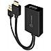 HDDPU-ACTV cavo di interfaccia e adattatore HDMI + USB-A DisplayPort Nero - Foto miniatura 2