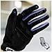 Guanti Tattili Da Bici Palmo Antiscivolo West Biking Taglia Xs Azzurri - Foto miniatura 2