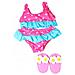 Bambola Bikini Rosa 35-45 Cm - Foto miniatura 1