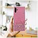 Custodia Compatibile Con Samsung Galaxy Note 10 Plus In Rosa Con Glitter - Coperchio Protettivo In Silicone Tpu Flessibile Con Glitter Scintillanti - Foto miniatura 8