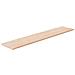 Ripiano 100x20x1,5 Cm Legno Massello Di Rovere Non Trattato - Foto miniatura 1