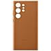 Cover Samsung S23 Ultra Vera Pelle Originale Samsung Leather Cover Camel - Foto miniatura 1