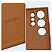 Cover Samsung S23 Ultra Vera Pelle Originale Samsung Leather Cover Camel - Foto miniatura 3