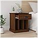 Comodini 2 Pz Rovere Marrone 43x36x50 Cm - Foto miniatura 3