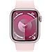 Watch Series 9 GPS + Cellular Cassa 41mm in Alluminio Rosa con Cinturino Sport Rosa Confetto - S /M - Foto miniatura 1