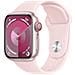 Watch Series 9 GPS + Cellular Cassa 41mm in Alluminio Rosa con Cinturino Sport Rosa Confetto - S /M - Foto miniatura 2