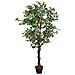 Albero Di Ficus Artificiale 630 Foglie 120 Cm Verde - Foto miniatura 1