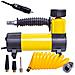 Mini Compressore Aria Portatile 12v Gomme Auto Moto Bici Gonfiatore Gonfiabili - Foto miniatura 1