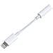 Adattatore Jack Da 3,5 Mm A Lightning 15 Cm, Bianco - Foto miniatura 2