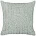 Set Di 2 Cuscini Tellima Cotone 45 X 45 Cm Verde Menta Trama Geometrica - Foto miniatura 6