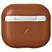 Cover Per Airpods 3a Generazione In Pelle, Marrone - Foto miniatura 2