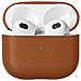 Cover Per Airpods 3a Generazione In Pelle, Marrone - Foto miniatura 3