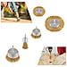 Set 5 Spazzole Filo Acciaio Spazzola A Tazza Per Trapano - Foto miniatura 2