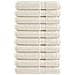 Asciugamani Premium SOLUND 10 pz Crema 100x200 cm 600 g /m² - Foto miniatura 1