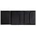 Minimalism Trifold 6cc W /coin Portafoglio Pelle Accessori Uomo Nero Eu One Size, K50k509624 Bax - Foto miniatura 3